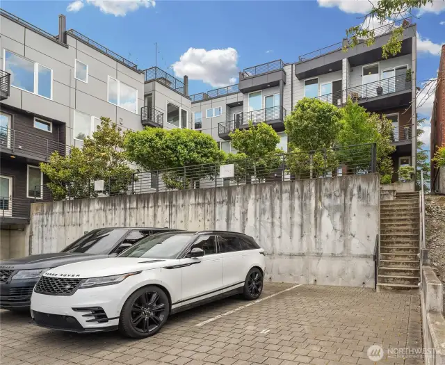 Your own dedicated prime parking spot!