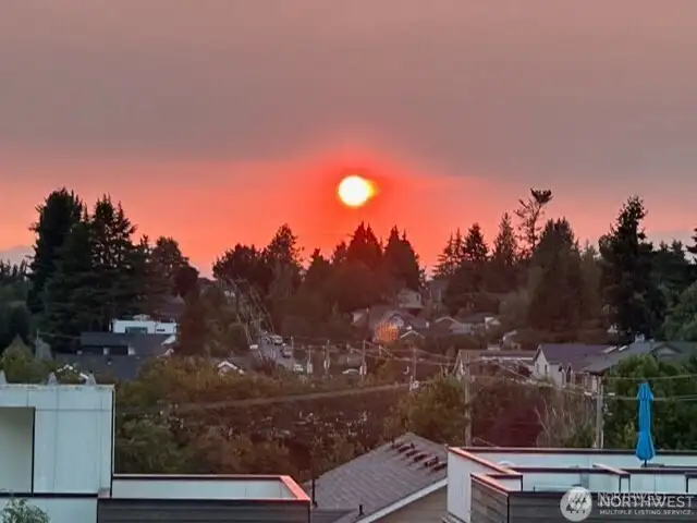 A great feature of Unit #45, is being on the quieter side of the complex facing the West with sunset views from your private balcony off the living room.