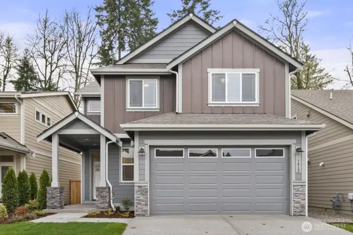The Noble, 4 bed, 2.5 bath home located at 1413 89th Ave SE (Lot 59) in our Bradbury neighborhood