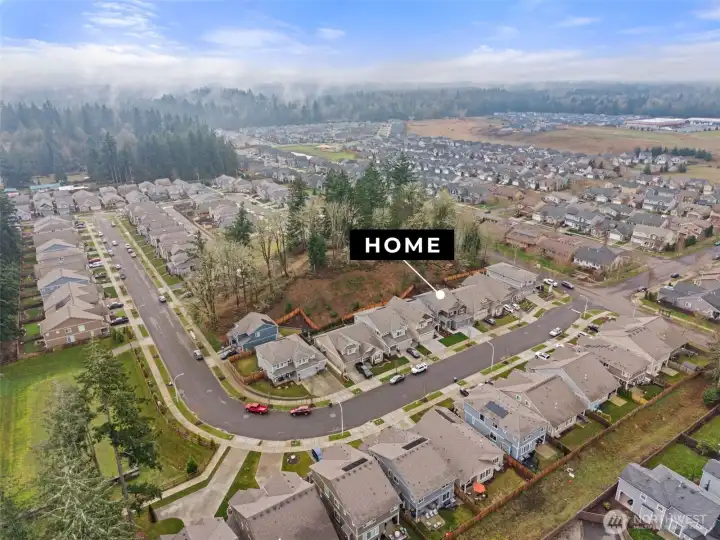 Territorial view of home