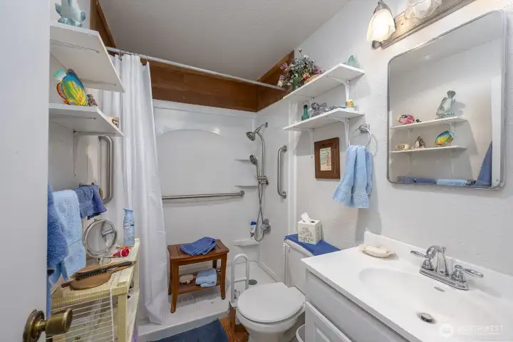 Large Shower in unit 246
