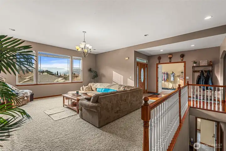 Large living room with VIEWS