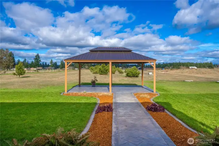 View from Covered Patio