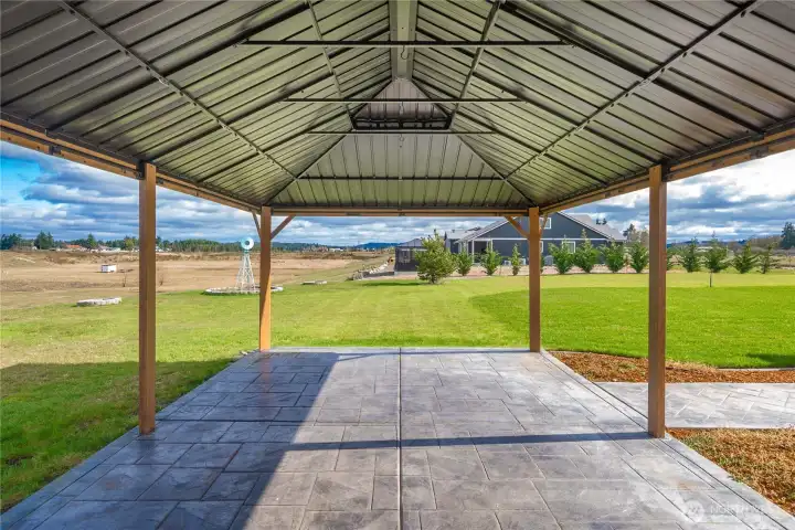 Large Covered Outdoor Space