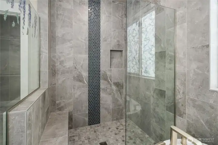 Primary Large Walk-in Shower