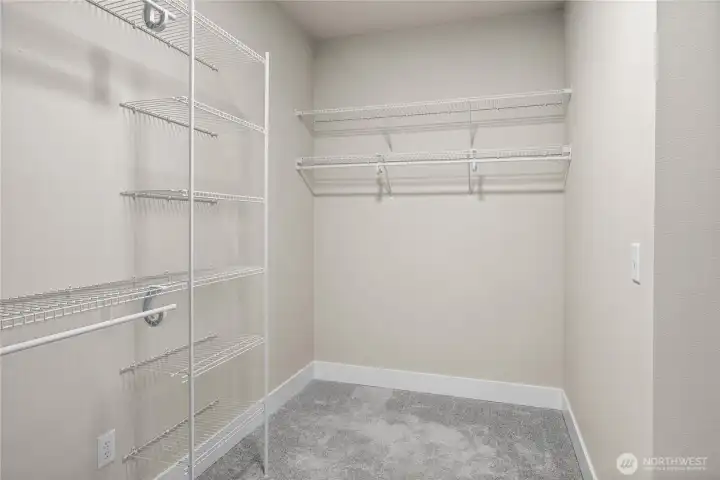 Massive Walk-in Primary Closet