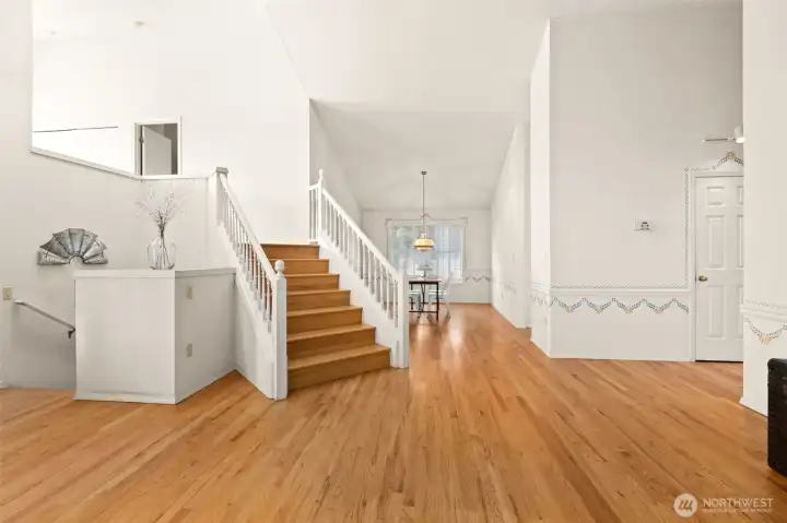 Climb the stairs to second bedroom with full ensuite bathroom.