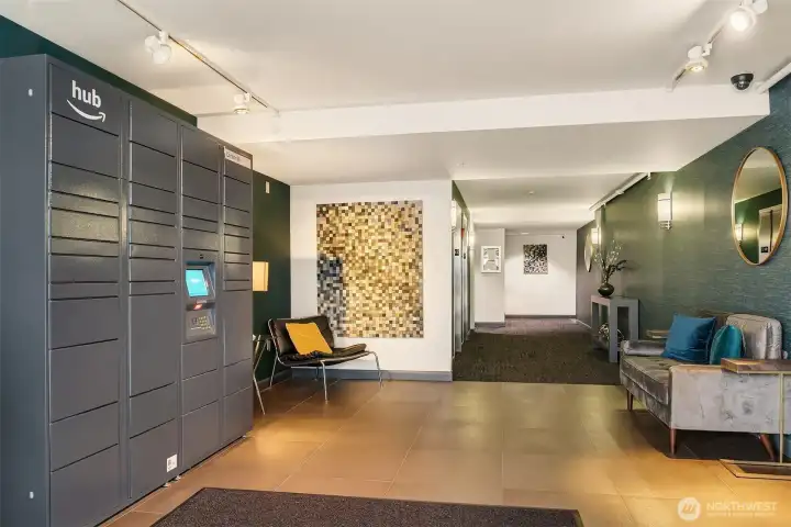 Beautiful lobby entry