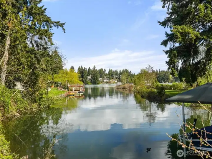 Enjoy an impressive 350 feet of private waterfront, offering ample space for family and friends to gather, relax, and take in the beauty of the lake. Perfect for hosting unforgettable getaways, there’s room to accommodate campers or tents while enjoying all that Lake Tapps has to offer.