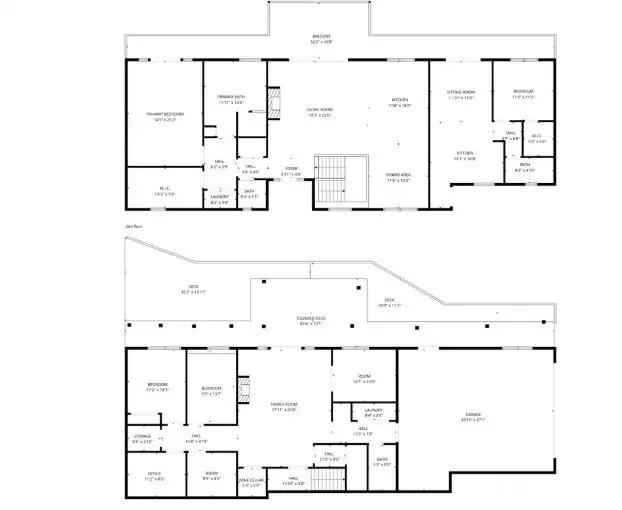 Floorplan of the home.