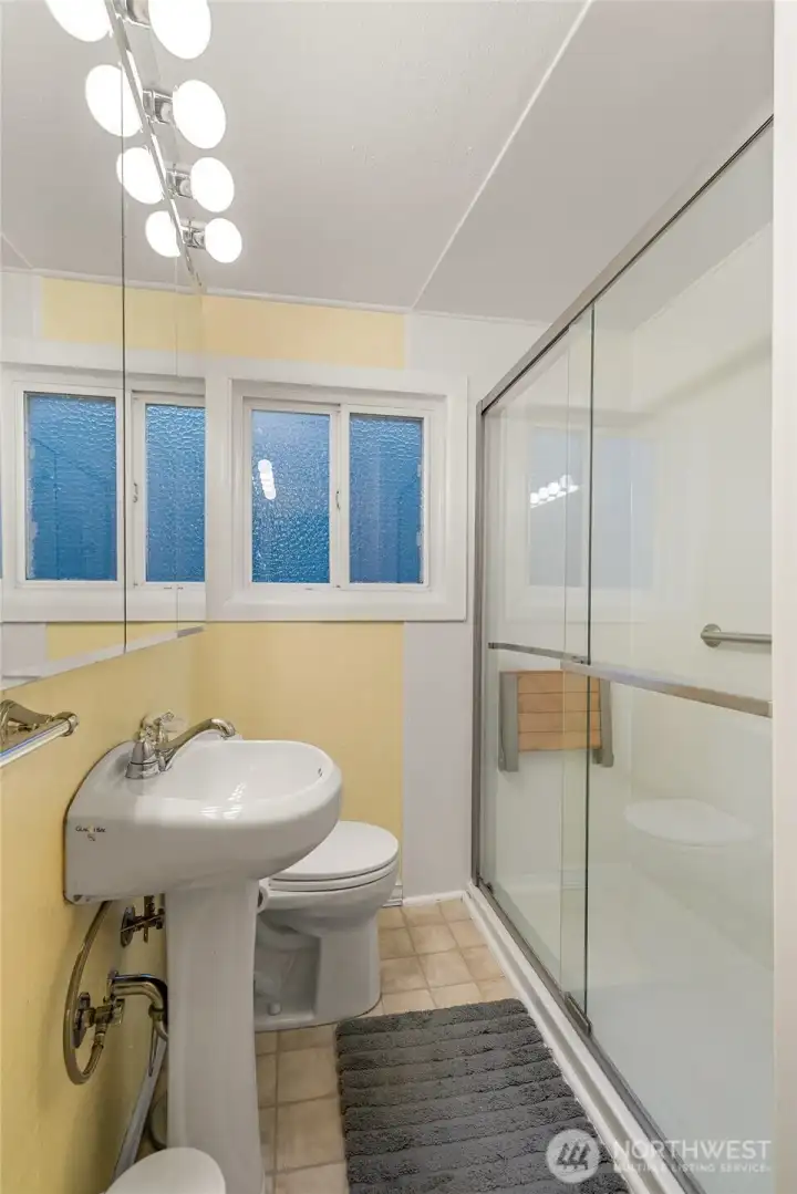 3/4 Bathroom on the main floor