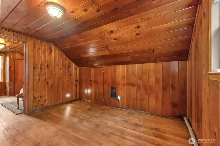 Extra room on the second level