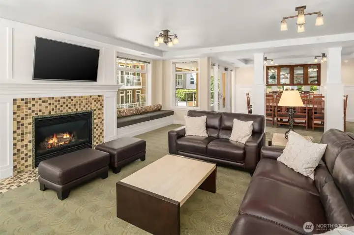 Party room can be reserved for events