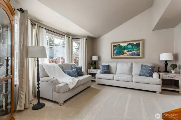 Plenty of sunlight on this east facing home