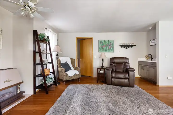 Main level family room