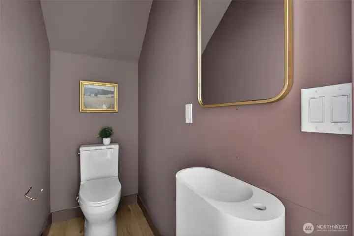 Powder Room on the main floor