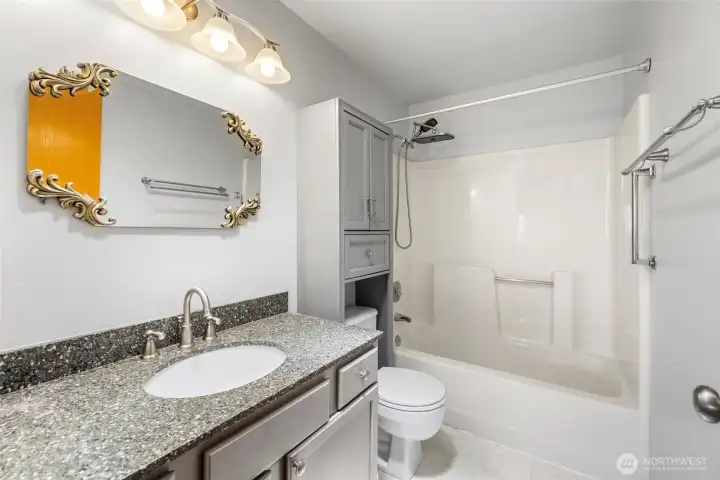 Full guest bathroom Full guest bathroom