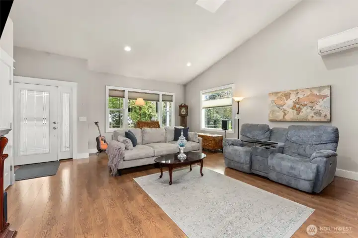 Expansive living room