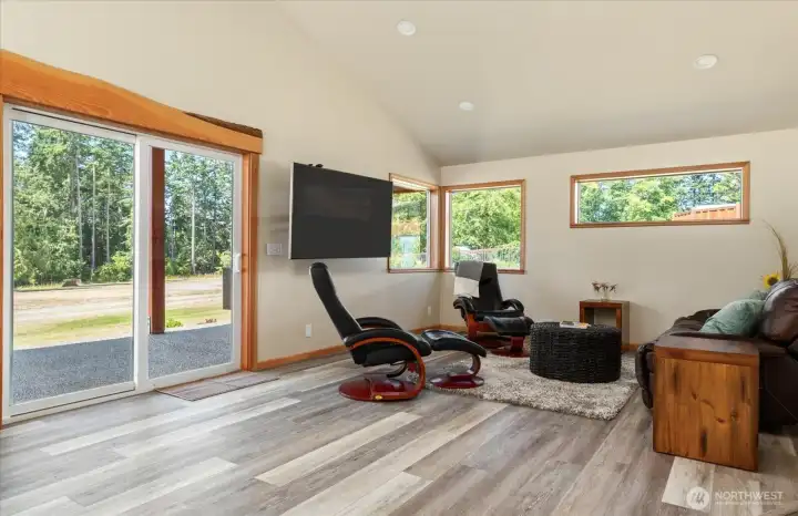 Living room, luxury vinyl plank throughout. Living room, luxury vinyl plank throughout.