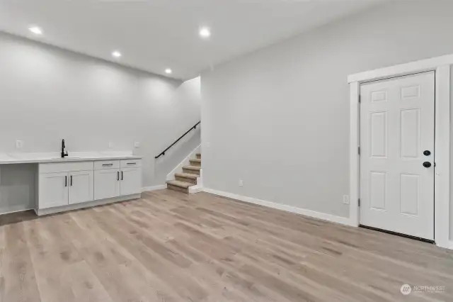 Lower Level Living space