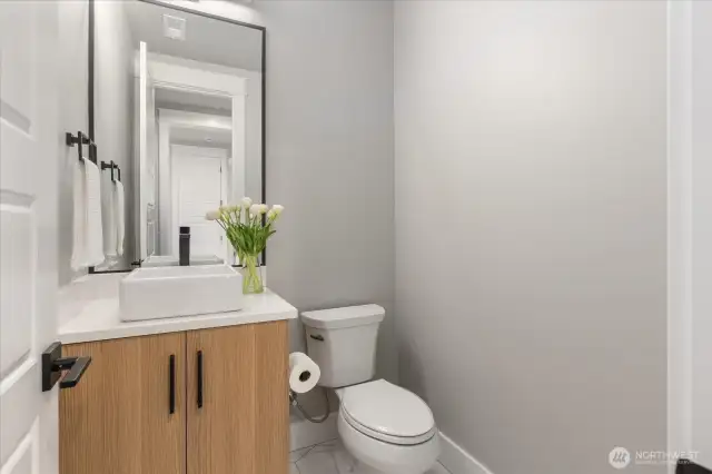 Main Level: Powder Room