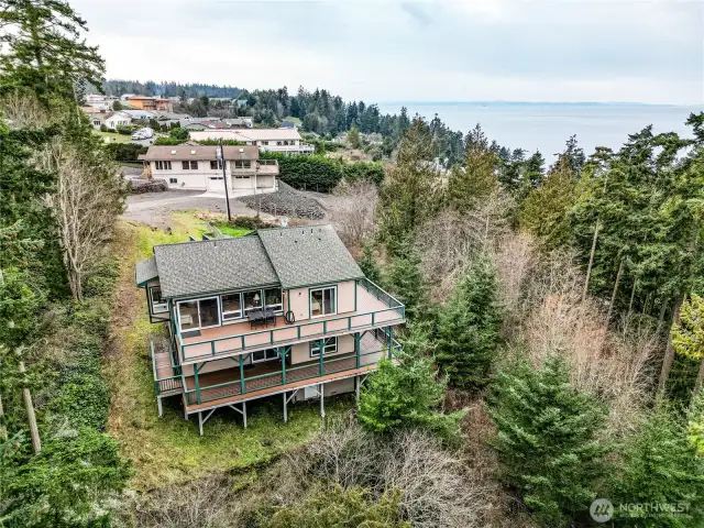 Aerial View of Back and Views