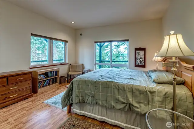 Lower Level Bedroom With Views