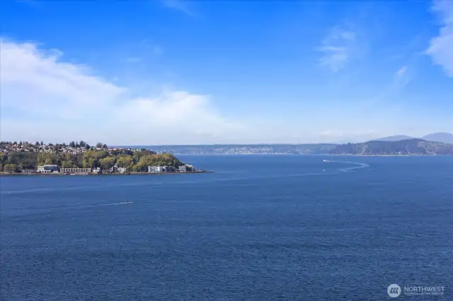 This is the breathtaking view you'll enjoy every day from your Seattle condo—stunning, inspiring, and invigorating. Imagine waking up to this panorama that’s exclusively yours, providing a daily dose of beauty and serenity in the heart of the city.