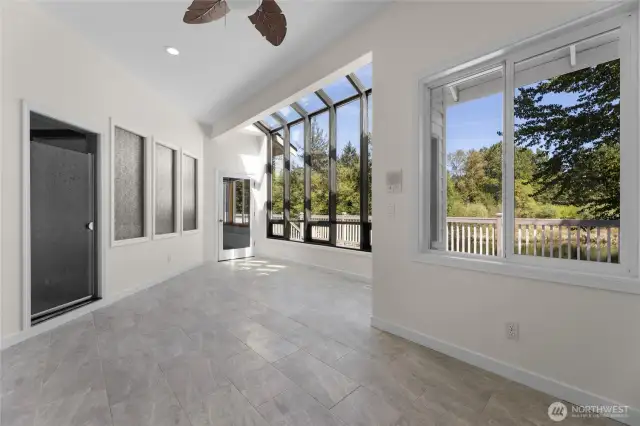 Sun Room With Sauna Off Primary Suite