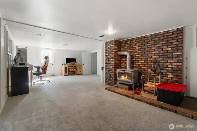 Lower level living room