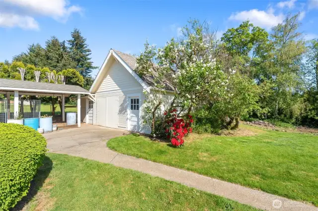 Garage and carport