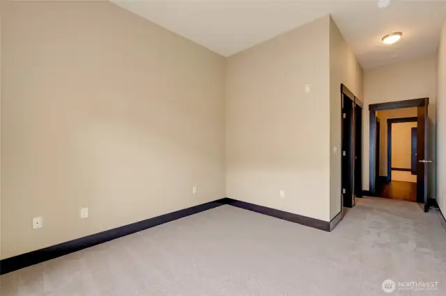 Second primary bedroom is also quite large.