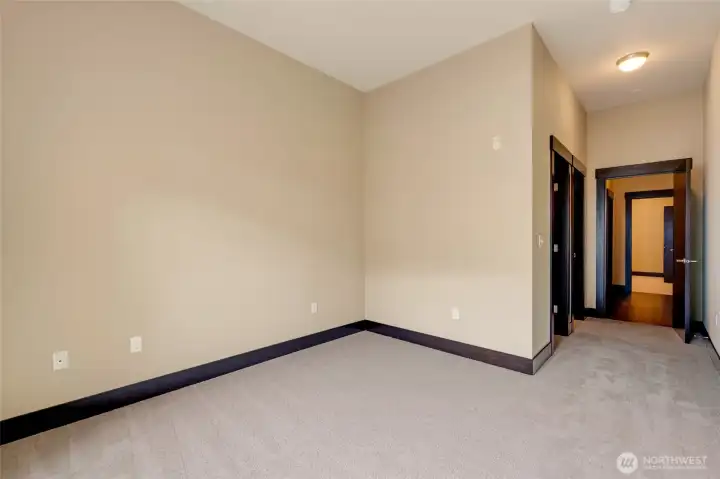 Second primary bedroom is also quite large.