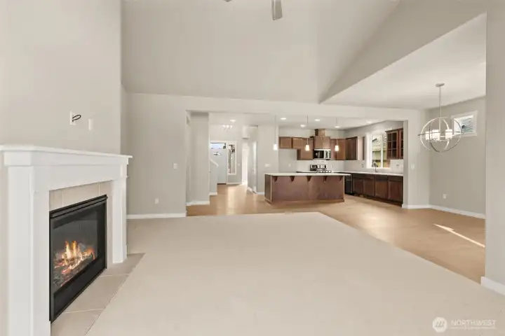 Open concept floor plan, allowing for natural light flow and unobstructed views.