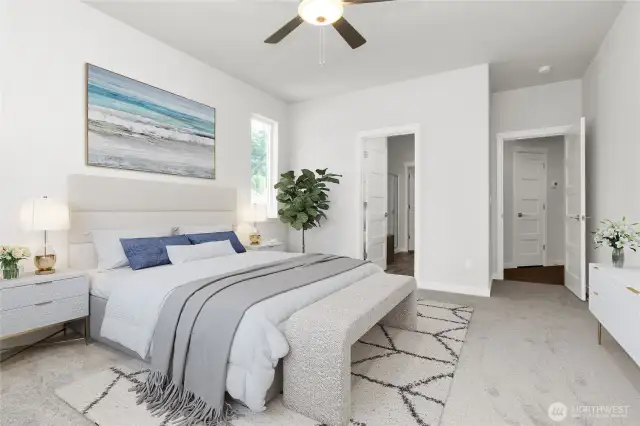Home is under construction. Photos, including virtually staged, are of a previously bult home in a different community with similar finishes. Builder reserves the right to make changes to plans & specifications without notice. Features vary by plan. Buyer to verify square footage.