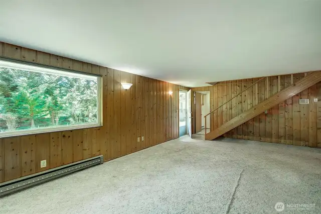 Huge family room, 2nd kitchen, 2 more bedrooms and bath, located on the lower floor which could potentially serve as great multi-generational housing or income producing rental.