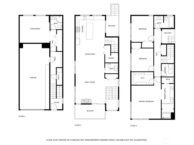 Floorplan of the home.