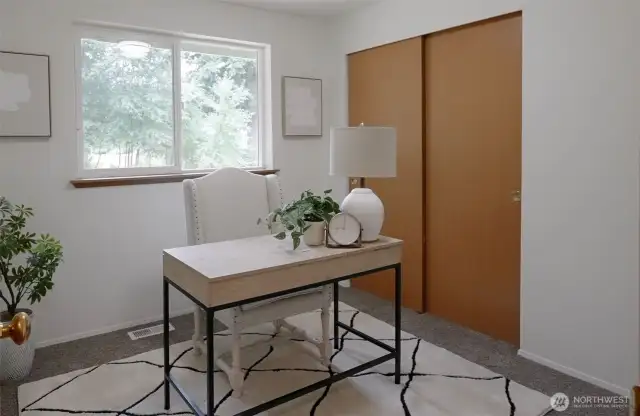 Bedroom #3 - could also double as an office.