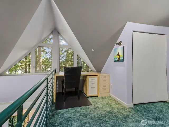 Another view of the loft.