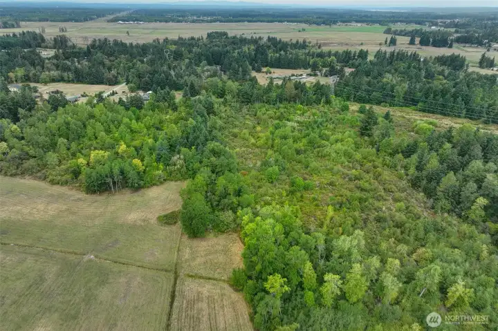 show the end of the 10+ acres.