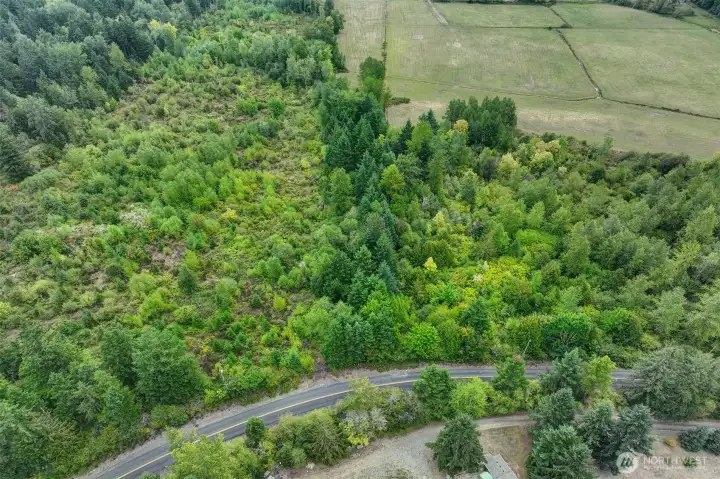 The 10+ acres goes all the way to 16th.