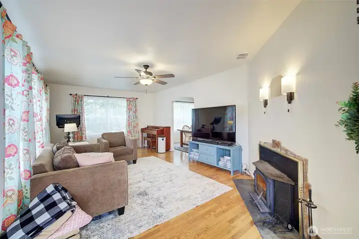 Beautiful hardwood floors