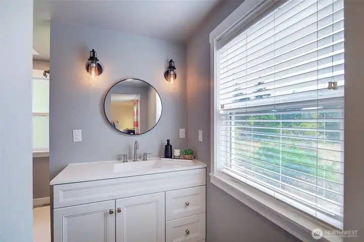 Primary bathroom vanity