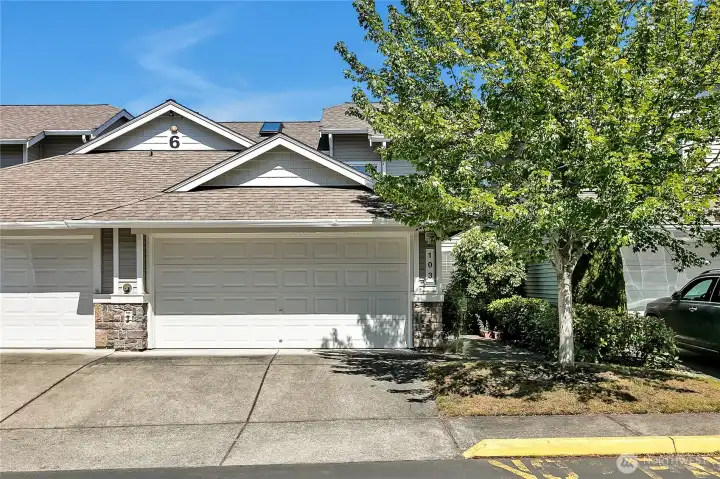 Two car garage plus two car parking.