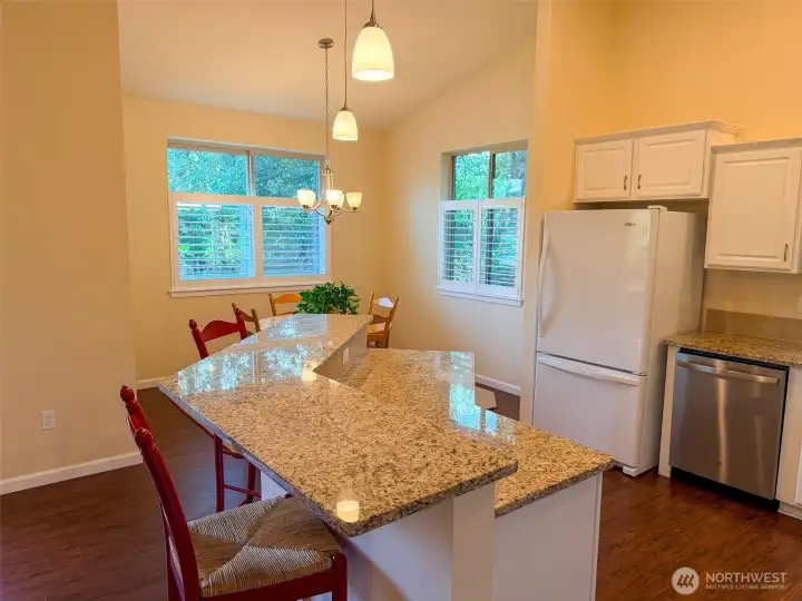 Gorgeous granite countertops!
