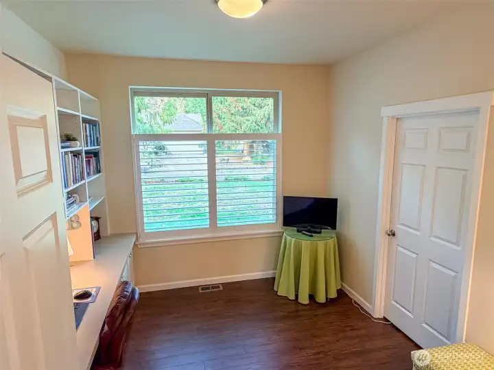 Third bedroom also has a walk-in closet.