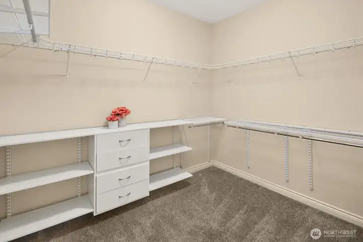 Huge walk-in closet