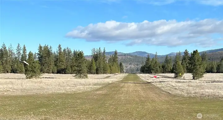 Airfield on adj property