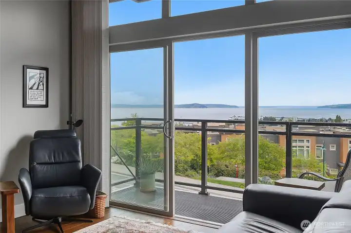 Enjoy this amazing view from your main living space. Enjoy this amazing view from your main living space.