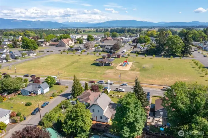 Just another viewpoint of the excellent central location of this home!